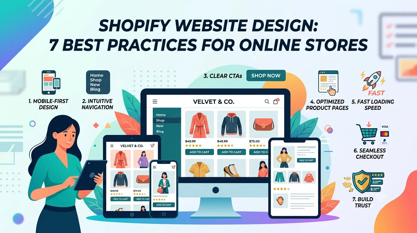 Shopify Website Design: 7 Best Practices for Online Stores